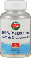 MSM & GLUCOSAMIN 100% vegetarisch Tabletten