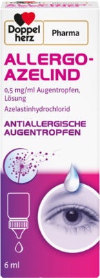 ALLERGO-AZELIND DoppelherzPha. 0,5 mg/ml Augentr.