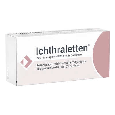 ICHTHRALETTEN 200 mg magensaftresistente Tabletten