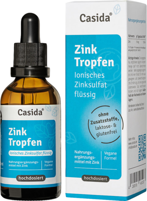 ZINK TROPFEN ionisches Zinksulfat flüssig