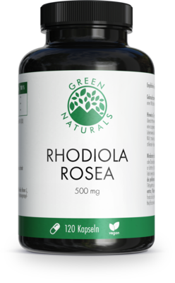 GREEN NATURALS Rhodiola Rosea 500 mg hochdos.Kaps.