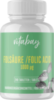 FOLSÄURE 1000 µg Calcium-L-Methylfolat vegan Tabl.