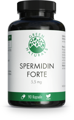 GREEN NATURALS Spermidin Forte 5,5 mg vegan Kaps.