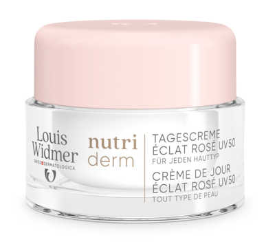 WIDMER nutriderm Tagescreme Eclat Rose UV 50 l.P.