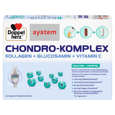 DOPPELHERZ Chondro-Komplex syst.Komb.Tab.Kap.Stick