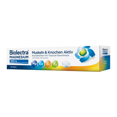 BIOLECTRA Magnesium 250 mg Muskeln & Kno.Aktiv KTA