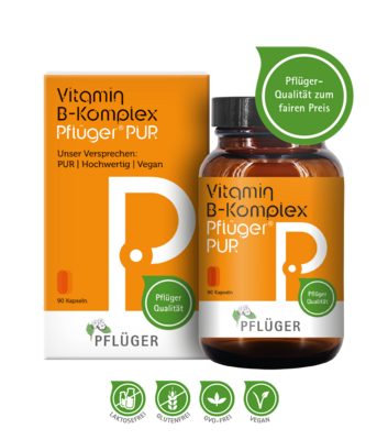 VITAMIN B KOMPLEX Pflüger PUR Kapseln