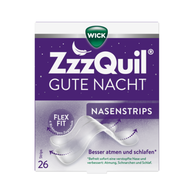 WICK ZzzQuil Gute Nacht Nasenstrips
