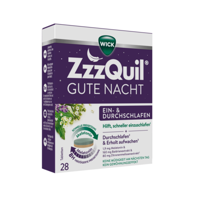 WICK ZzzQuil Gute Nacht Ein- und Durchschlafen TAB