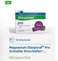 MAGNESIUM DIASPORAL pro Schneller Einschlafen dir.