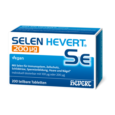 SELEN HEVERT 200 µg Tabletten