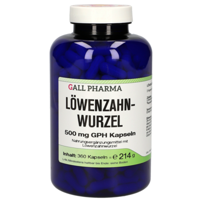 LÖWENZAHNWURZEL 500 mg GPH Kapseln