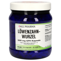 LÖWENZAHNWURZEL 500 mg GPH Kapseln