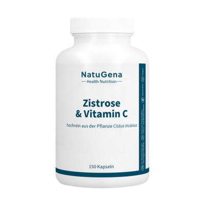 ZISTROSE & VITAMIN C gepuffert vegan Kapseln