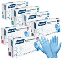 HYNEX Nitril med.Unt.Handschuh unste.puderfrei S