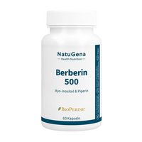 BERBERIN 500 Myo-Inositol & Piperin vegan Kapseln