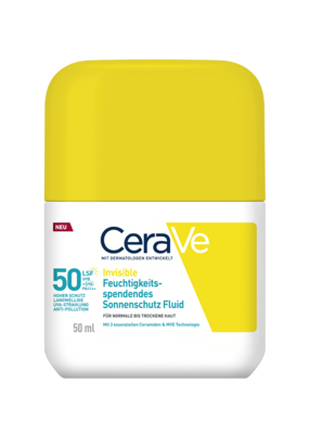 CERAVE Sonnenschutz Fluid Invisi.feuchtigk.SPF 50