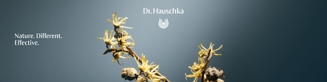 Dr. Hauschka Logo mit gelben Blüten