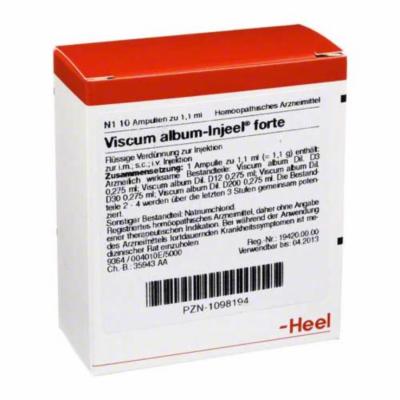 VISCUM ALBUM INJEEL forte Ampullen