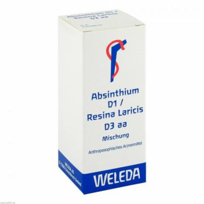 ABSINTHIUM D 1 Resina Laricis D 3 aa Mischung