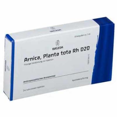 ARNICA PLANTA tota Rh D 20 Ampullen