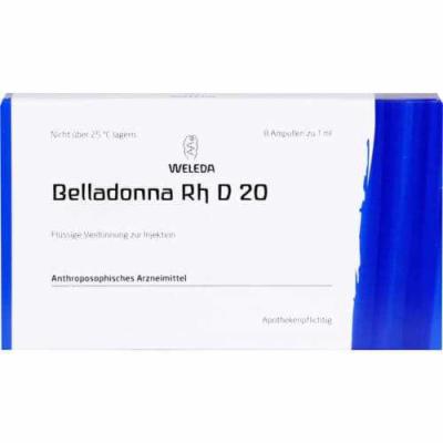 BELLADONNA RH D 20 Ampullen