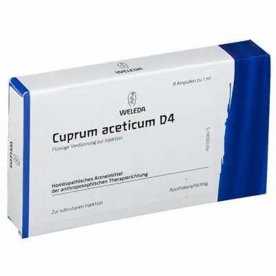 CUPRUM ACETICUM D 4 Ampullen