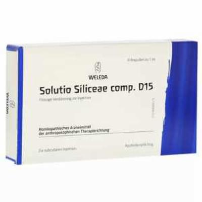 SOLUTIO SILICEAE comp.D 15 Ampullen