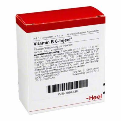 VITAMIN B6 INJEEL Ampullen