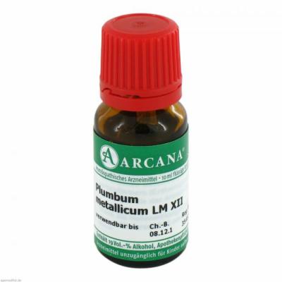 PLUMBUM METALLICUM LM 12 Dilution