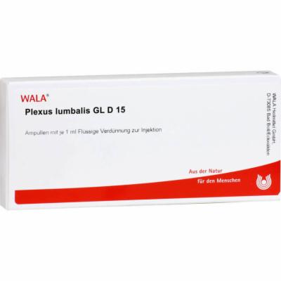 PLEXUS LUMBALIS GL D 15 Ampullen