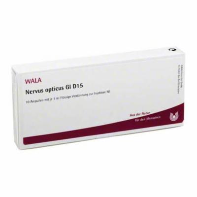 NERVUS OPTICUS GL D 15 Ampullen