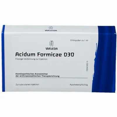 ACIDUM FORMICAE D 30 Ampullen