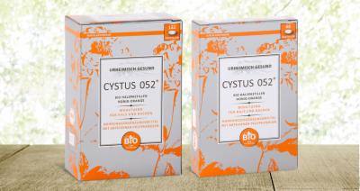 CYSTUS 052 Bio Halspastillen Honig Orange