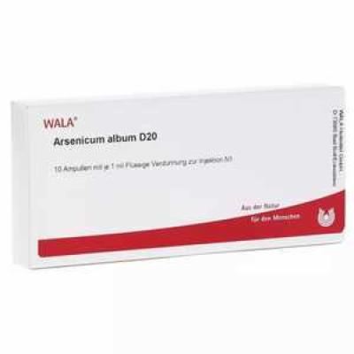 ARSENICUM ALBUM D 20 Ampullen