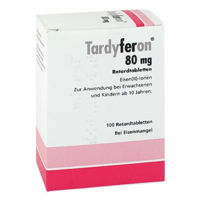 TARDYFERON Depot-Eisen(II)-sulfat 80 mg Retardtab.
