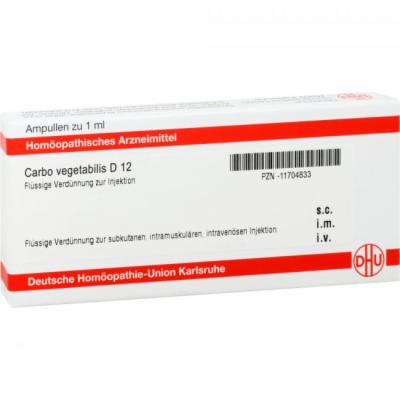 CARBO VEGETABILIS D 12 Ampullen