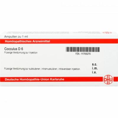 COCCULUS D 6 Ampullen