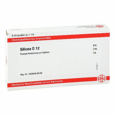 SILICEA D 12 Ampullen