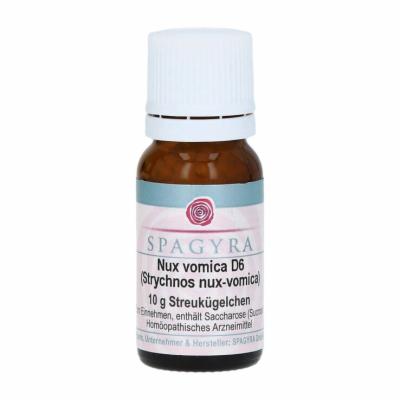 NUX VOMICA D 6 Globuli