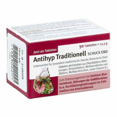ANTIHYP Traditionell Schuck ebd Tabletten