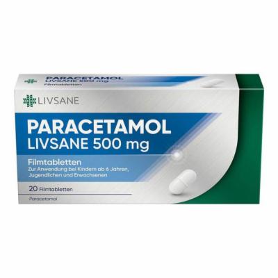 PARACETAMOL LIVSANE 500 mg Filmtabletten