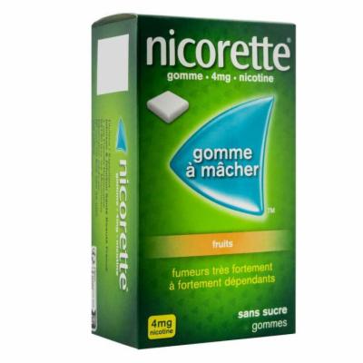 NICORETTE Kaugummi 4 mg freshfruit