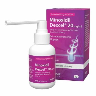 MINOXIDIL Dexcel 20 mg/ml Spray z.Anw.a.d.Kopfhaut