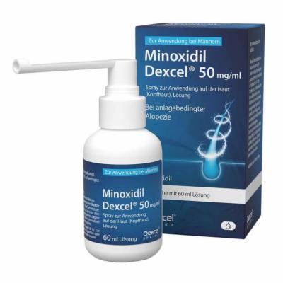 MINOXIDIL Dexcel 50 mg/ml Spray z.Anw.a.d.Kopfhaut