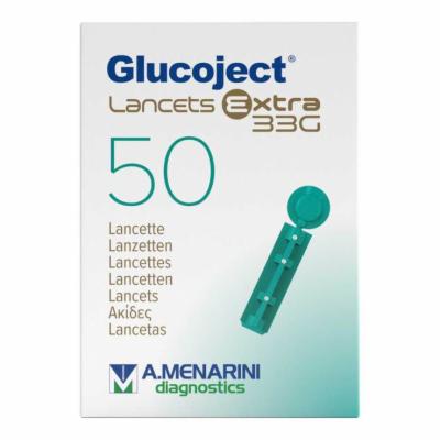 GLUCOJECT Lancets EXTRA 33 G