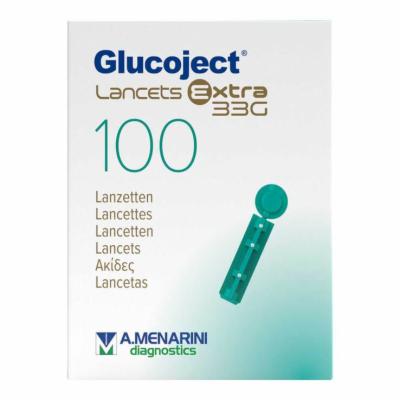 GLUCOJECT Lancets EXTRA 33 G