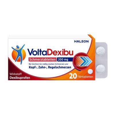 VOLTADEXIBU Schmerztabletten 200 mg Filmtabletten