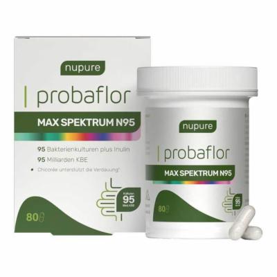 NUPURE probaflor Max Spektrum N95 magensaftr.Kaps.
