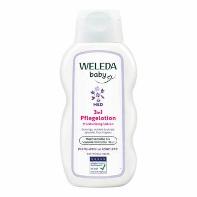 WELEDA 3in1 Pflegelotion weiße Malve